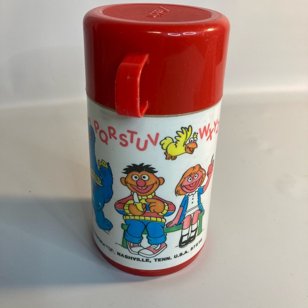 Aladdin vintage muppets Sesame Street thermos